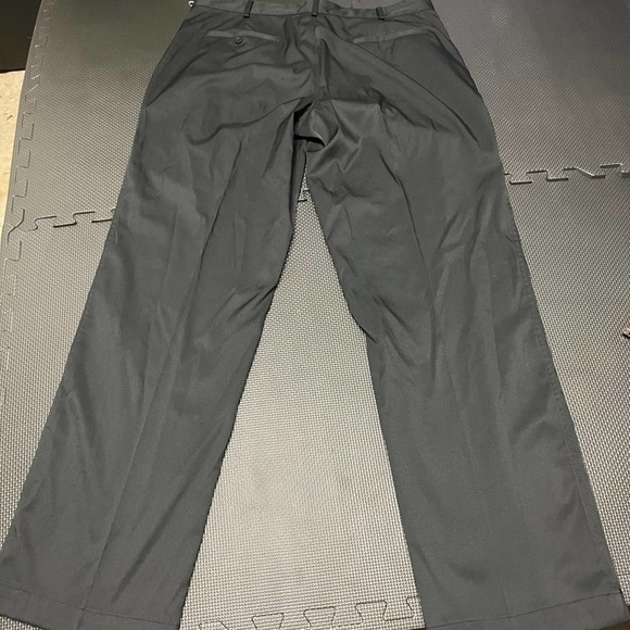 Nike Mens Dri Fit Tech Flat Front Golf Pants Size  35x32  319685-012 black - Picture 5 of 5